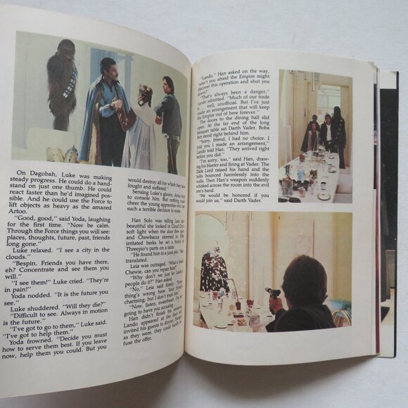 Star Wars The Empire Strikes Back Storybook 1980 SciFi Paperback Novel - Picture 6 of 7